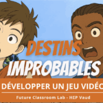 Animation scolaire - Création d'un jeu vidéo - Classe de 7-8H Chavannes