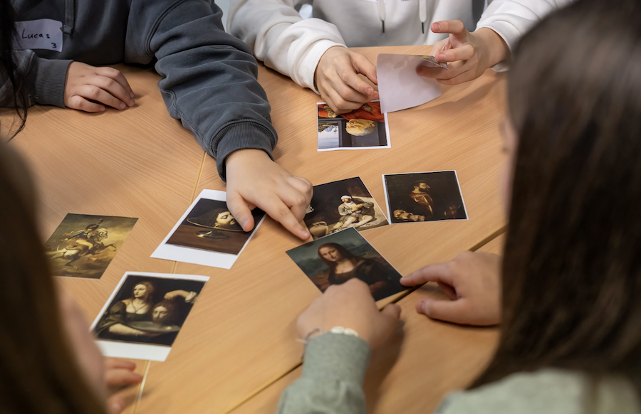 Animation scolaire - classe de 7-8H Chavannes - Cambrioleurs du Louvre